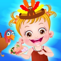 Baby Hazel Thanksgiving Fun